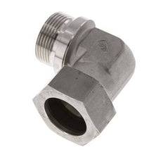 G 1 1/4'' Male x 35L Stainless steel 90 deg Elbow Fitting 160 Bar DIN 2353