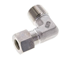 1/2'' NPT Male x 12L Stainless steel 90 deg Elbow Compression Fitting 315 Bar DIN 2353