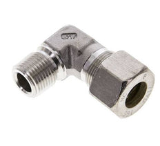 1/2'' NPT Male x 16S Stainless steel 90 deg Elbow Compression Fitting 400 Bar DIN 2353