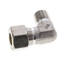 1/2'' NPT Male x 16S Stainless steel 90 deg Elbow Compression Fitting 400 Bar DIN 2353