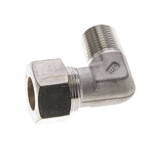 1/2'' NPT Male x 18L Stainless steel 90 deg Elbow Compression Fitting 315 Bar DIN 2353