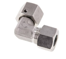 M18x1.5 x 12L Stainless steel Adjustable 90 deg Elbow Fitting with Sealing cone and O-ring 315 Bar DIN 2353