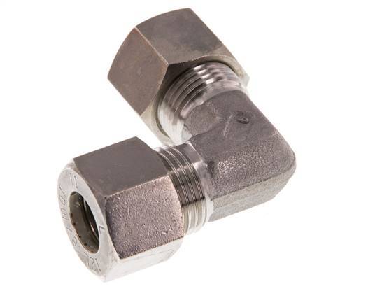 12L Stainless steel 90 deg Elbow Compression Fitting 315 Bar DIN 2353