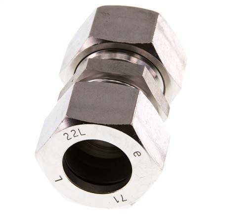 22L Stainless steel Straight Cutting Ring 160 Bar DIN 2353