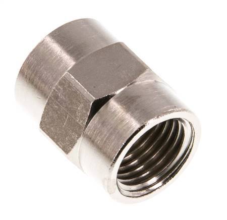 G 1/4'' Nickel plated Brass Socket 16 Bar [5 Pieces]