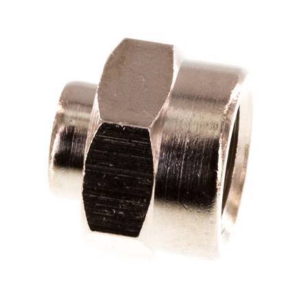 G 1/8'' x M5 Nickel plated Brass Socket 16 Bar [5 Pieces]