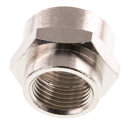 G 3/4'' x G 1/2'' Nickel plated Brass Socket 16 Bar