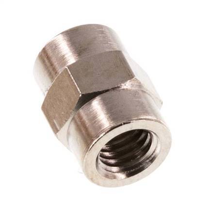 M5 Nickel plated Brass Socket 16 Bar [10 Pieces]