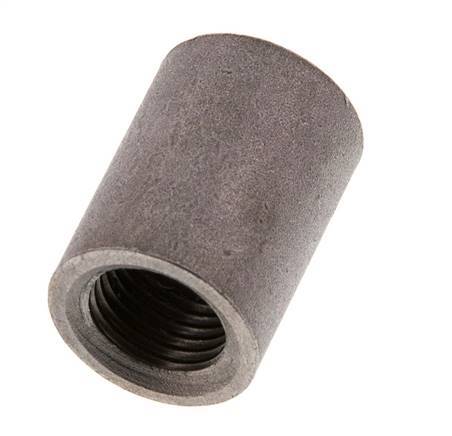Rp 1/4'' x 18.5mm Steel Welding Socket 40 Bar DIN 2986 - 25mm [10 Pieces]