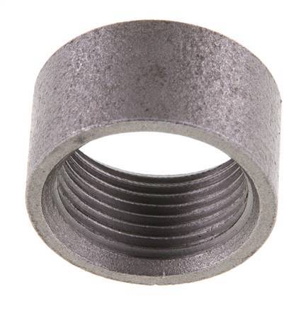 Rp 3/4'' x 31.8mm Steel Welding Socket 40 Bar DIN 2986 - 17mm [10 Pieces]