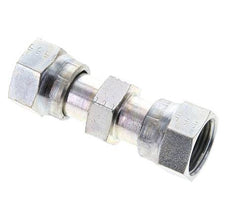 UN 13/16''-16 Zinc plated Steel Socket ORFS with Union nut 630 Bar - Hydraulic