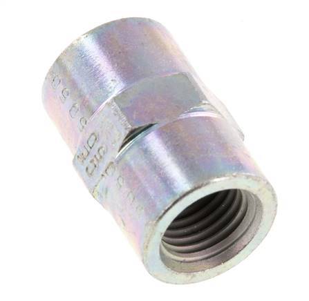 1/4'' NPT Zinc plated Steel Socket 275 Bar - Hydraulic
