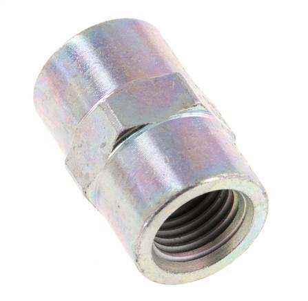 1/4'' NPT Zinc plated Steel Socket 275 Bar - Hydraulic