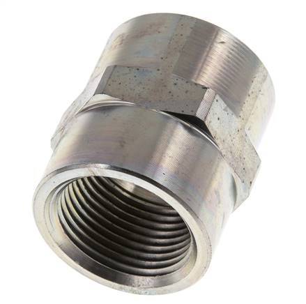 1'' NPT Zinc plated Steel Socket 140 Bar - Hydraulic