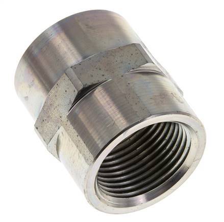 1'' NPT Zinc plated Steel Socket 140 Bar - Hydraulic