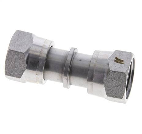UNS 1''-14 Zinc plated Steel Socket ORFS with Union nut 400 Bar - Hydraulic