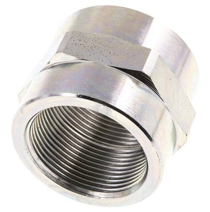 G 1 1/2'' Zinc plated Steel Socket 160 Bar - Hydraulic