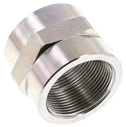 G 1 1/2'' Zinc plated Steel Socket 160 Bar - Hydraulic