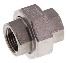 Rp 1/2'' Stainless steel Double Nipple 3-pieces with Conically sealing 16 Bar