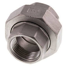 3/4'' NPT Stainless steel Double Nipple 3-pieces with Conically sealing 16 Bar