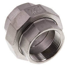 1 1/2'' NPT Stainless steel Double Nipple 3-pieces with Conically sealing 16 Bar
