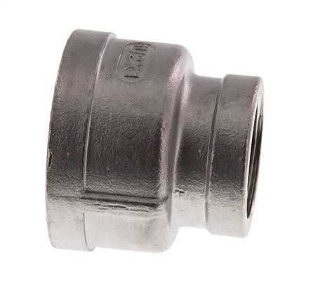 Rp 1 1/2'' x Rp 1'' Stainless steel Round Socket 16 Bar