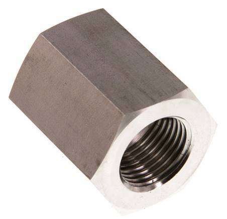 G 1/2'' x G 3/4'' Stainless steel Socket 200 Bar - Hydraulic