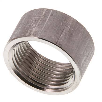 Rp 1'' x 39.5mm Stainless steel Welding Socket 40 Bar DIN 2986 - 20mm