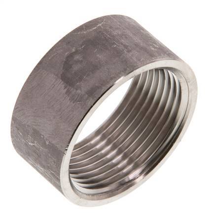 Rp 1 1/4'' x 48.3mm Stainless steel Welding Socket 40 Bar DIN 2986 - 22mm