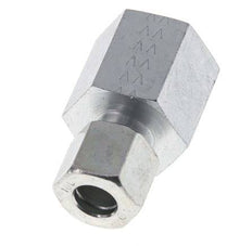 G 1/2'' x 10L Zinc plated Steel Straight Cutting Ring 315 Bar DIN 2353