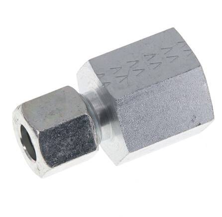 G 1/2'' x 10L Zinc plated Steel Straight Cutting Ring 315 Bar DIN 2353