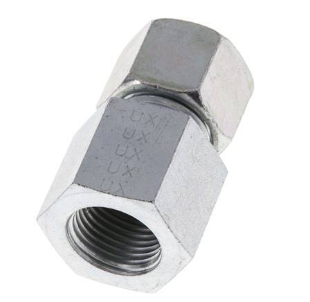 G 1/2'' x 14S Zinc plated Steel Straight Cutting Ring 630 Bar DIN 2353
