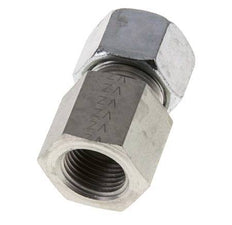 G 1/2'' x 16S Zinc plated Steel Straight Cutting Ring 400 Bar DIN 2353