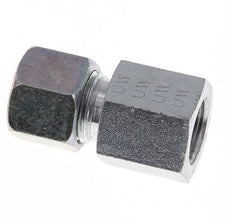 G 3/8'' x 10S Zinc plated Steel Straight Cutting Ring 630 Bar DIN 2353