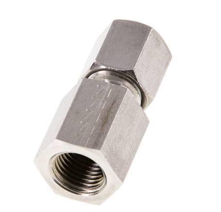 G 1/4'' x 6S Stainless steel Straight Cutting Ring 630 Bar DIN 2353