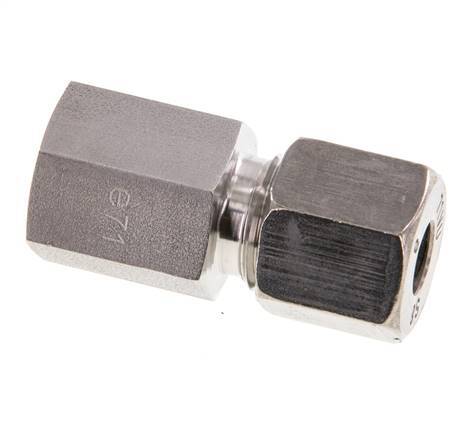G 1/4'' x 8S Stainless steel Straight Cutting Ring 630 Bar DIN 2353