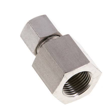 G 3/8'' x 8L Stainless steel Straight Cutting Ring 315 Bar DIN 2353