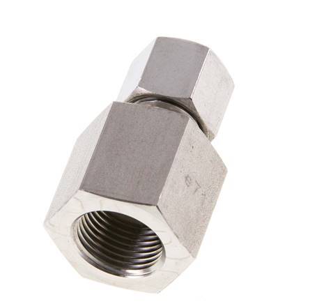 G 3/8'' x 8L Stainless steel Straight Cutting Ring 315 Bar DIN 2353