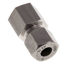 G 3/8'' x 10S Stainless steel Straight Cutting Ring 630 Bar DIN 2353