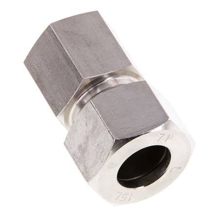 G 3/8'' x 15L Stainless steel Straight Cutting Ring 315 Bar DIN 2353