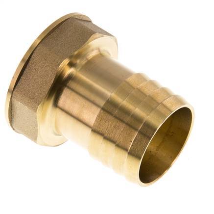 G 1 1/2'' x 38mm Brass Hose barb 16 Bar