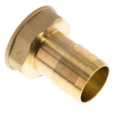 G 1 1/4'' x 32mm Brass Hose barb 16 Bar