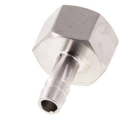 G 1/2'' x 8mm Stainless steel Hose barb 40 Bar