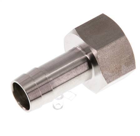 G 1/2'' x 13mm Stainless steel Hose barb 40 Bar