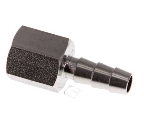 G 1/8'' x 6mm Stainless steel Hose barb 40 Bar