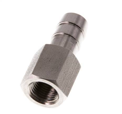 G 1/8'' x 9mm Stainless steel Hose barb 40 Bar