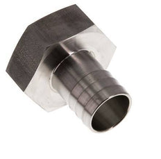 G 1 1/4'' x 25mm Stainless steel Hose barb 40 Bar
