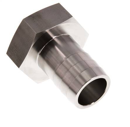 G 2'' x 38mm Stainless steel Hose barb 40 Bar