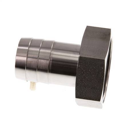 G 2'' x 38mm Stainless steel Hose barb 40 Bar