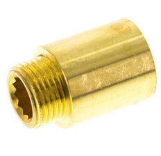 G 1/2'' F/M Brass Extension DIN 3523 - 30 mm
